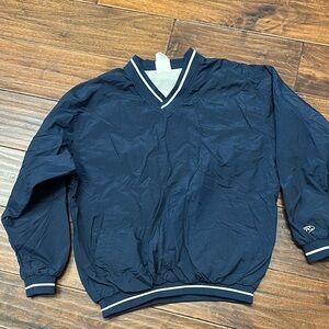 Rawlings navy Blue baseball Windbreaker Sz S